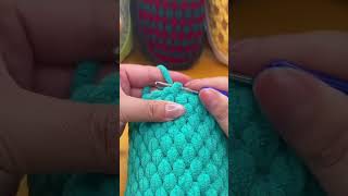 Stop Crocheting Pouch Edges Wrong! Try This Chenille Stitch Hack