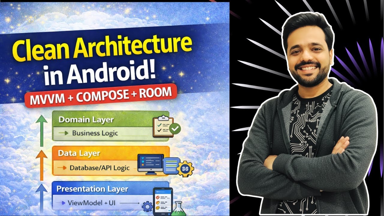 Android Clean Architecture Tutorial | MVVM + Jetpack Compose + Room ...