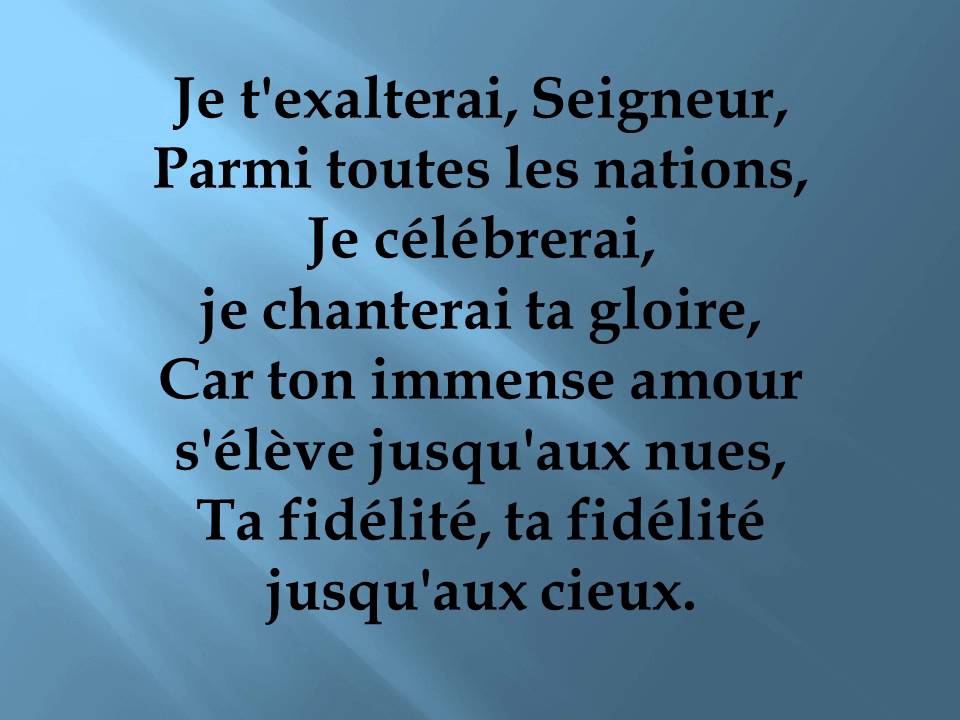 Jem 333 Je T Exalterai Seigneur Youtube Jem 333 Je T Exalterai Seigneur Youtube