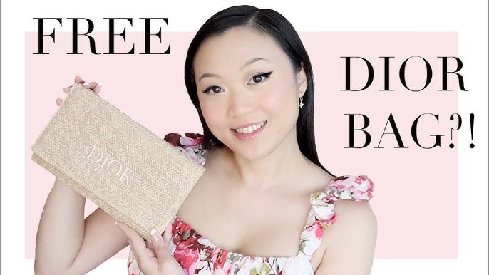 Dior Beauty NEW Summer Beach Makeup Pouch & Mother's Day Packaging 