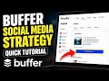 How to create a social media strategy with Buffer - Quick Tutorial