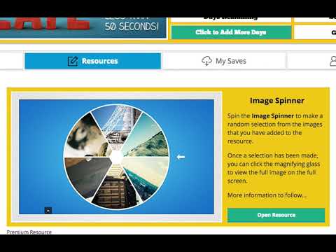 Image Spinner Example