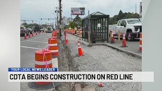 CDTA begins construction on red line along Route 5 corridor