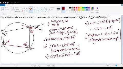 Class10 Circles Ex 17C (part 1 of 2)
