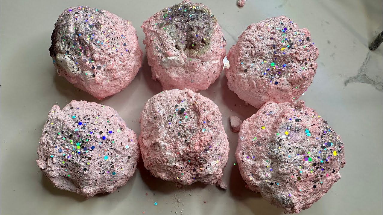Powdery Gym Chalk Balls Crush ASMR YouTube