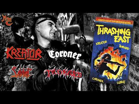 Thrashing East: Kreator, Sabbat, Tankard & Coroner (1990)
