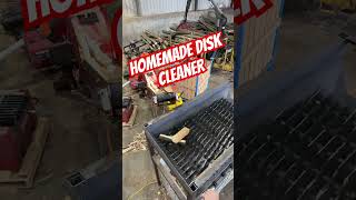 My Homemade Firewood Disk Cleaner, It runs on 115V