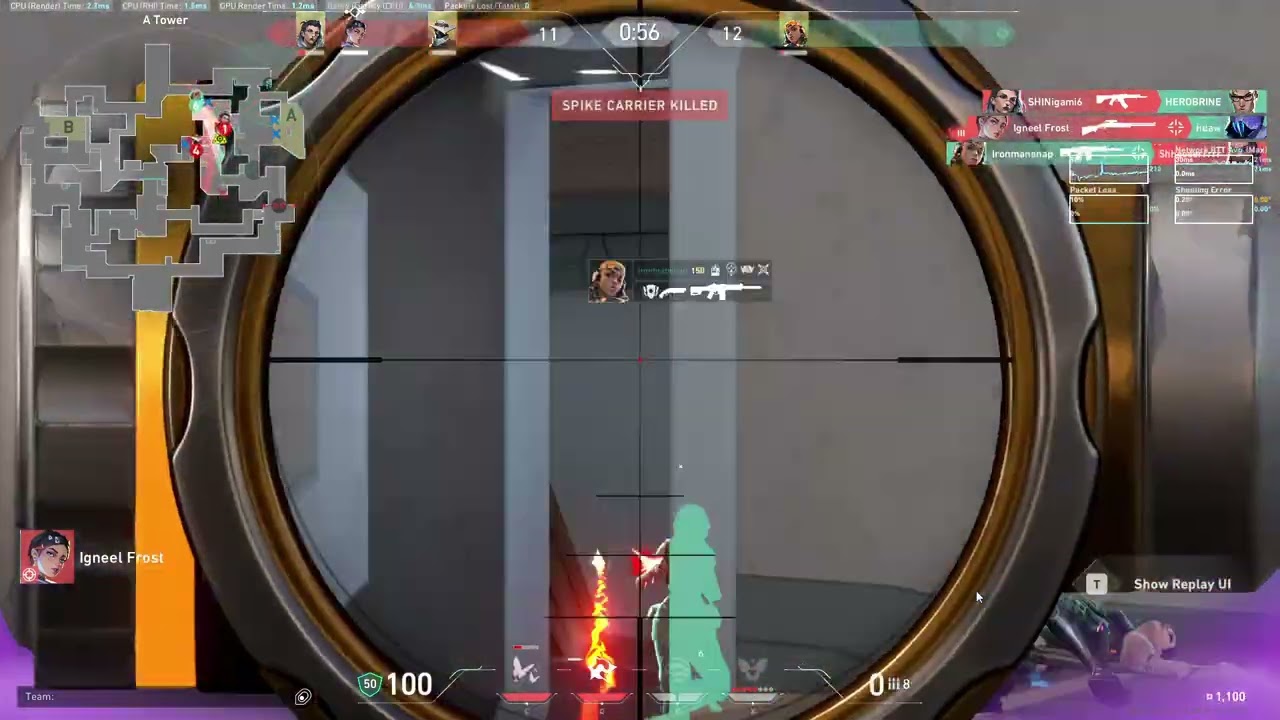 Jumped Over a Raze Rocket and CLASSIC’D Her 💀