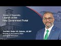 Launch of the New Government Portal