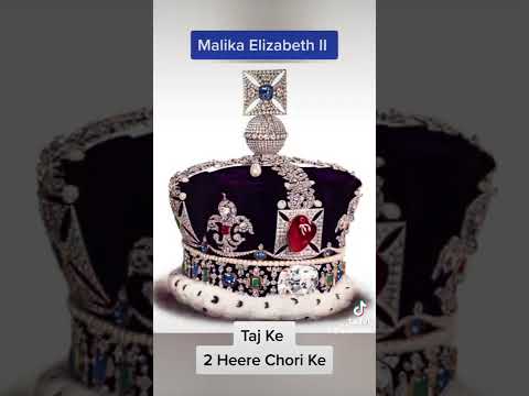 Queen Elizabeth II Crown 2 Diamonds Kohinoor #viral #shorts #elizabeth #youtubeshorts #dimond