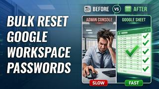 How to Bulk Reset Google Workspace Passwords Safely