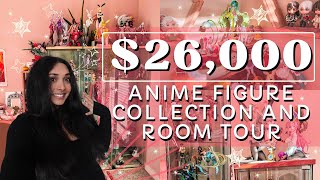 My $26,000 Anime Figure Collection & Room Tour ✦ cozy vibes, rare figures and cute aesthetic things