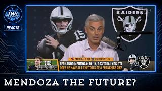 Las Vegas Raiders Will Be SPECIAL With Fernando Mendoza 👀 Colin Cowherd REACTS | THE HERD | NFL