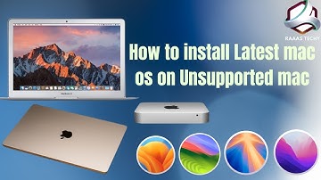 How to install Mac os monterey/ventura/sonomo/sequoia on unsupported mac