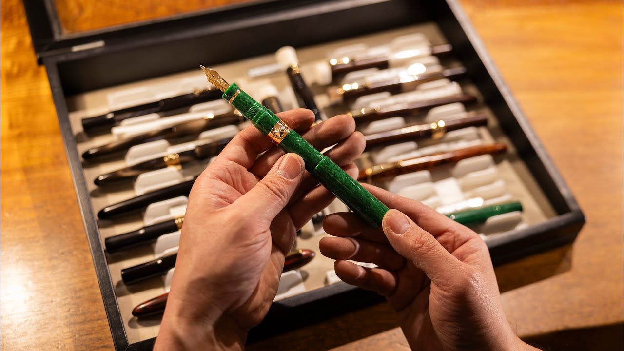 The Process of Crafting Handmade Fountain Pens Tailored to Writing Habits - A World First!