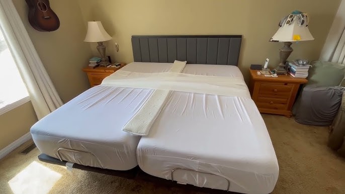 HOW TO TURN A TWIN BED INTO KING // Mattress Converter 