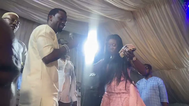 YINKA SOLOMON VERSUS SULE ALAO MALAIKA ON STAGE AT HER WEDDING ANNIVERSARY AND HOUSE WARMING PARTY