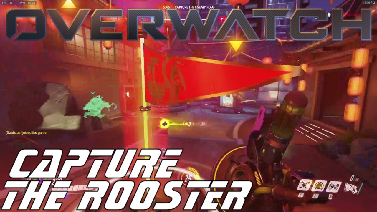 Overwatch - Capture the Rooster Gameplay