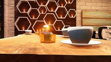 Cafe Video 3D Render