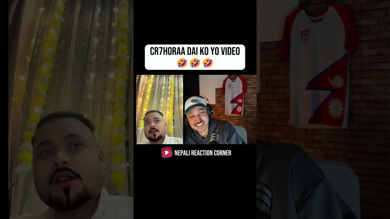 CR7HORAA DAI KO FUNNY VIDEO AAYEXA 🤣🤣🤣 | Reacting New Clip | Nepali Reaction Corner 🇳🇵