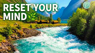 How I Calm My Overactive Mind 🌿 Relaxing Mountain River Sounds