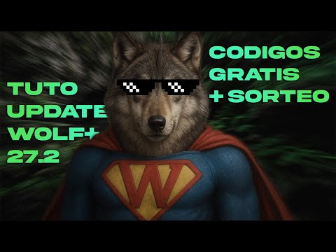 WOLF+ NUEVA VERSIÓN | TUTORIAL AGOSTO 2025 | ¡CÓDIGOS GRATIS + SORTEO!