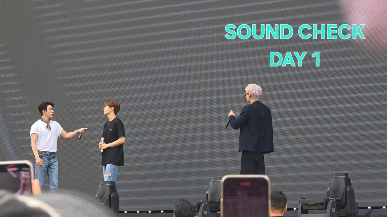 2025 GOT7 CONCERT NESTFEST in BANGKOK DAY1 [SOUND CHECK]​