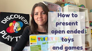 Open ended toys