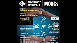 Fundamentals of Insurance | UG MOOC (12 Weeks, 4 Credits)
