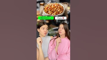 Pasta or... #English #NativeSpeaker #Vocabulary #Pronunciation #SpeakEnglish #NativeSpeaker #Grammar