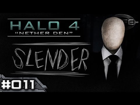 "Slender in Halo 4" (Mini Game)