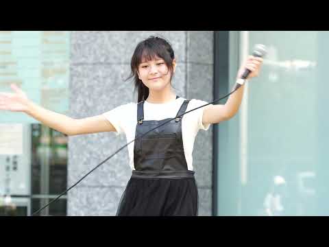伊與田綾音『ゆずれない願い / 田村直美』@  MINAさかい 野外フリーライブ 2022/07/10