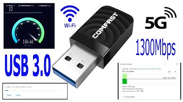 COMFAST CF -812AC USB3.0 WIFI Adapter 2.4G/5Ghz 1300Mbps Dual Band