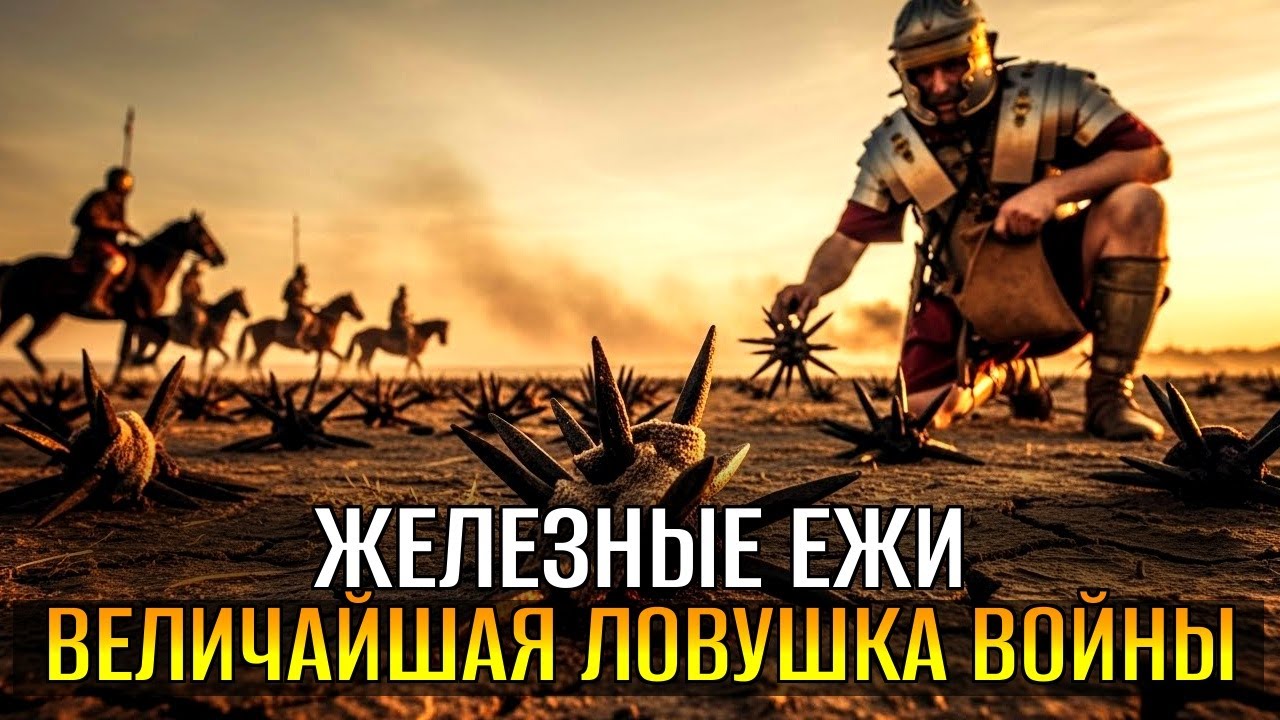 МИННОЕ ПОЛЕ РИМСКОЙ ИМПЕРИИ: Железные «Ежи», Которые Остановили 10 000 Варваров Без Боя!