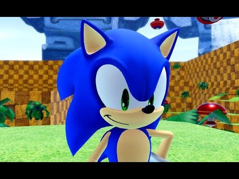 Sonic Forces Green Hill 3 Sonic Roblox Fangame Youtube - sonic robo blast 2 morphs roblox