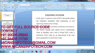 Improving Error Correction Codes for Multiple
