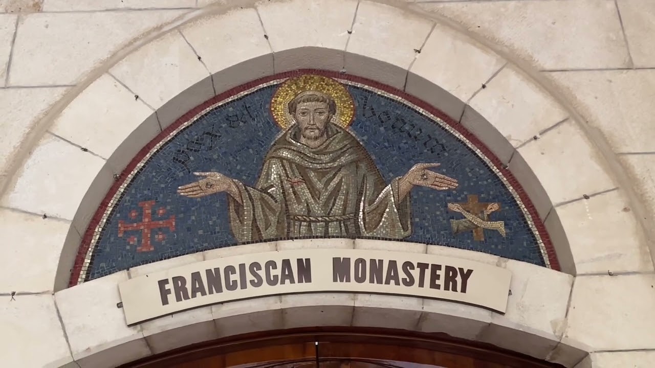 Iglesia de Santa Catalina de Alejandría en Belén, la Gruta de San Jerónimo y otros detalles