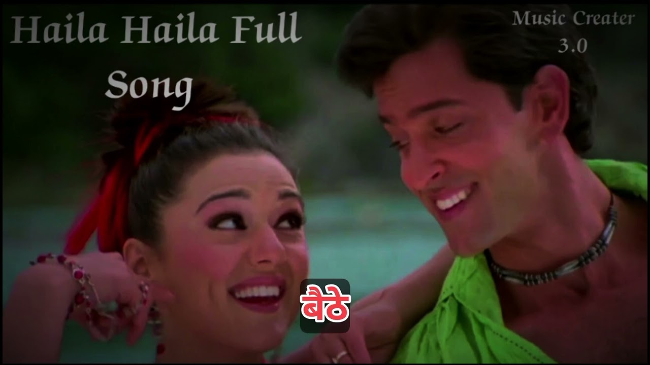 Haila Haila | Full Song | Hrithik Roshan | Preity Zinta | Alka Yagnik | Udit Narayan | Rajesh Roshan