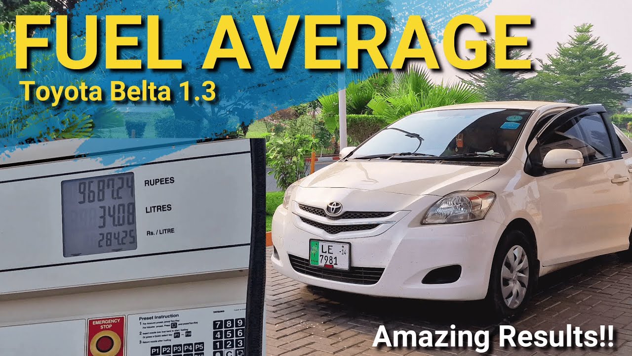 Toyota Belta 1.3 Fuel Average Better than Honda City!! PKD
