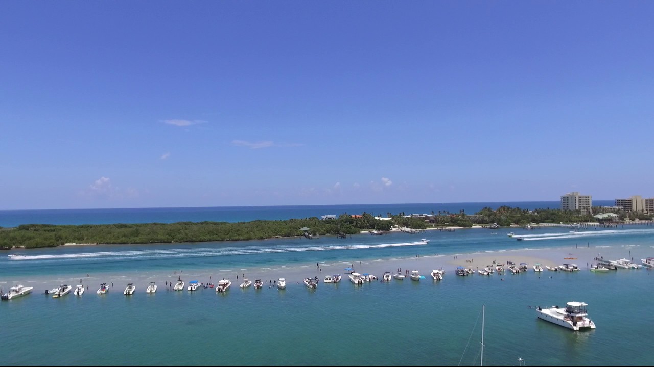 Sand Bar Jupiter, Tequesta Florida YouTube