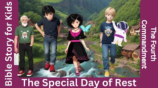 Bible Story For Kids Discovering The Ten Commandments Fourth Commandment