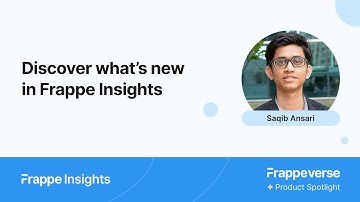 Version Release | Frappe Insights