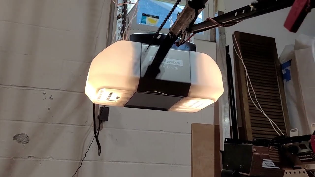 LiftMaster 85870 on the Mini Door - YouTube