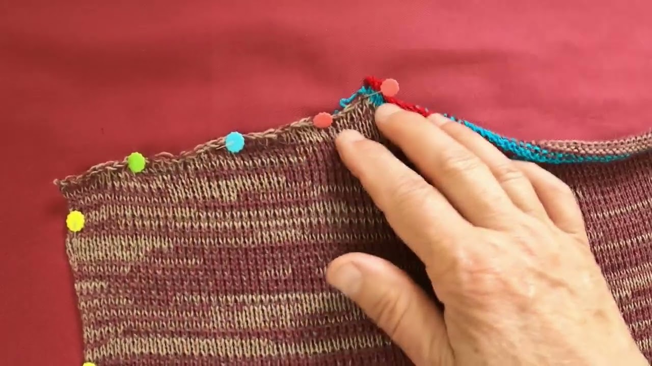 quantos pontos deixar na nuca ao fazer blusa em tricô à máquina