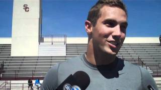 ESPNLosAngeles.com: Former USC tight end Jordan Cameron talks after Pro Day 3/30/11