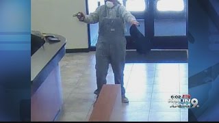 Armed bank robber strikes again