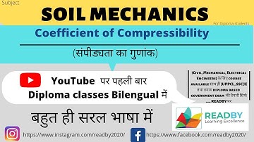 Coefficient of Compressibility | coefficient of compressibility of soil | compressibility