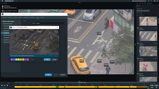 VIVOTEK IVA camera in Nx Witness (line crossing)
