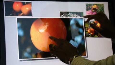 Microsoft Silverlight Multi Touch Demo