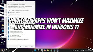 Famous How to Fix Apps Won't Maximize and Minimize in Windows 11 Net Worth